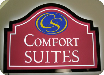 Comfort Suites Hotel Sign